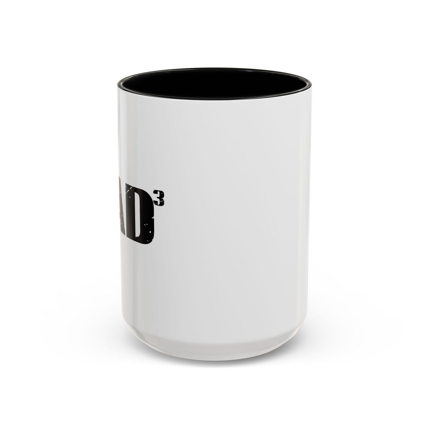 DAD x3 Accent BiColor Mug