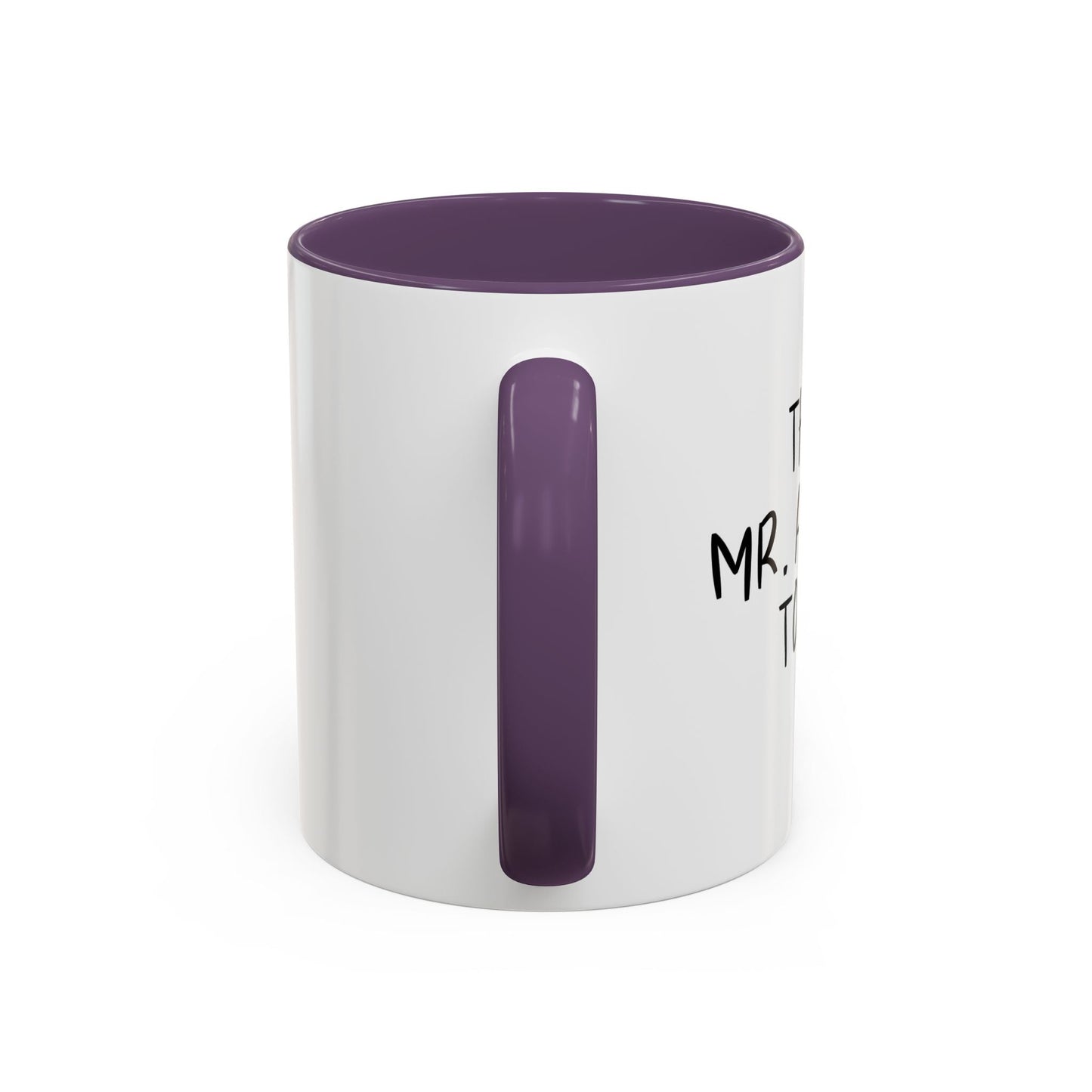 THAT'S MR. ASSHOLE TO YOU Accent BiColor Funny Sarcastic Mug