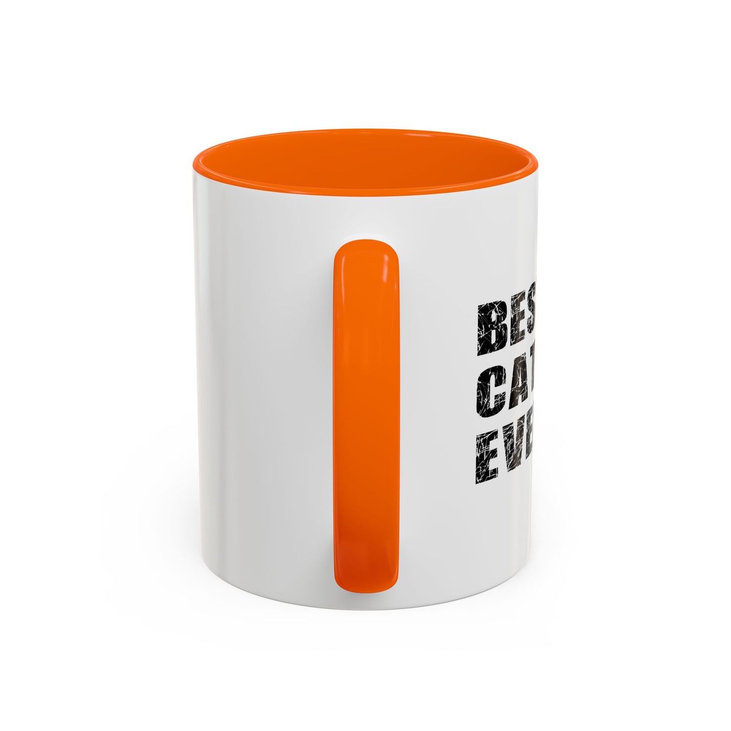 BEST. CAT DAD. EVER. Accent BiColor Mug