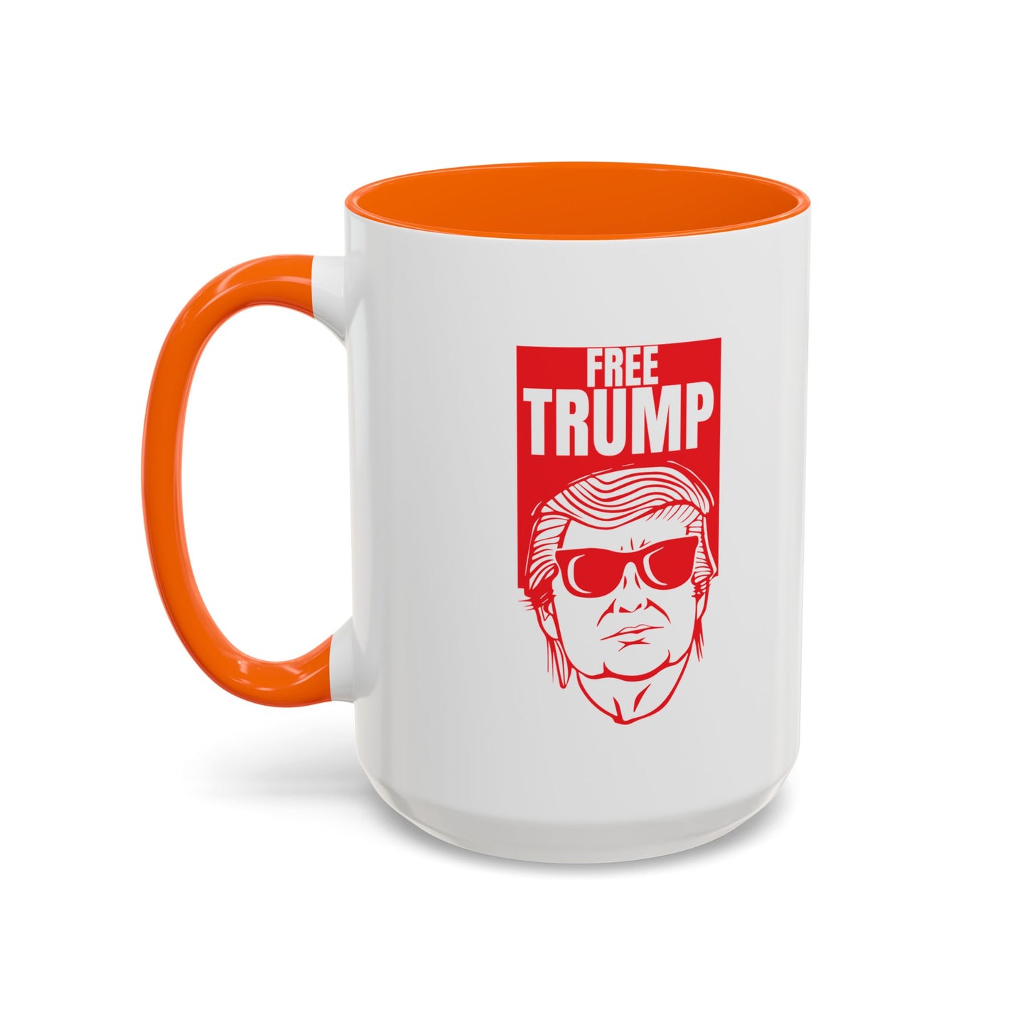 FREE TRUMP Accent BiColor Funny Sarcastic Mug