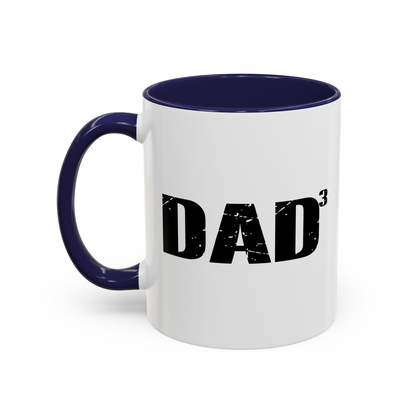 DAD x3 Accent BiColor Mug