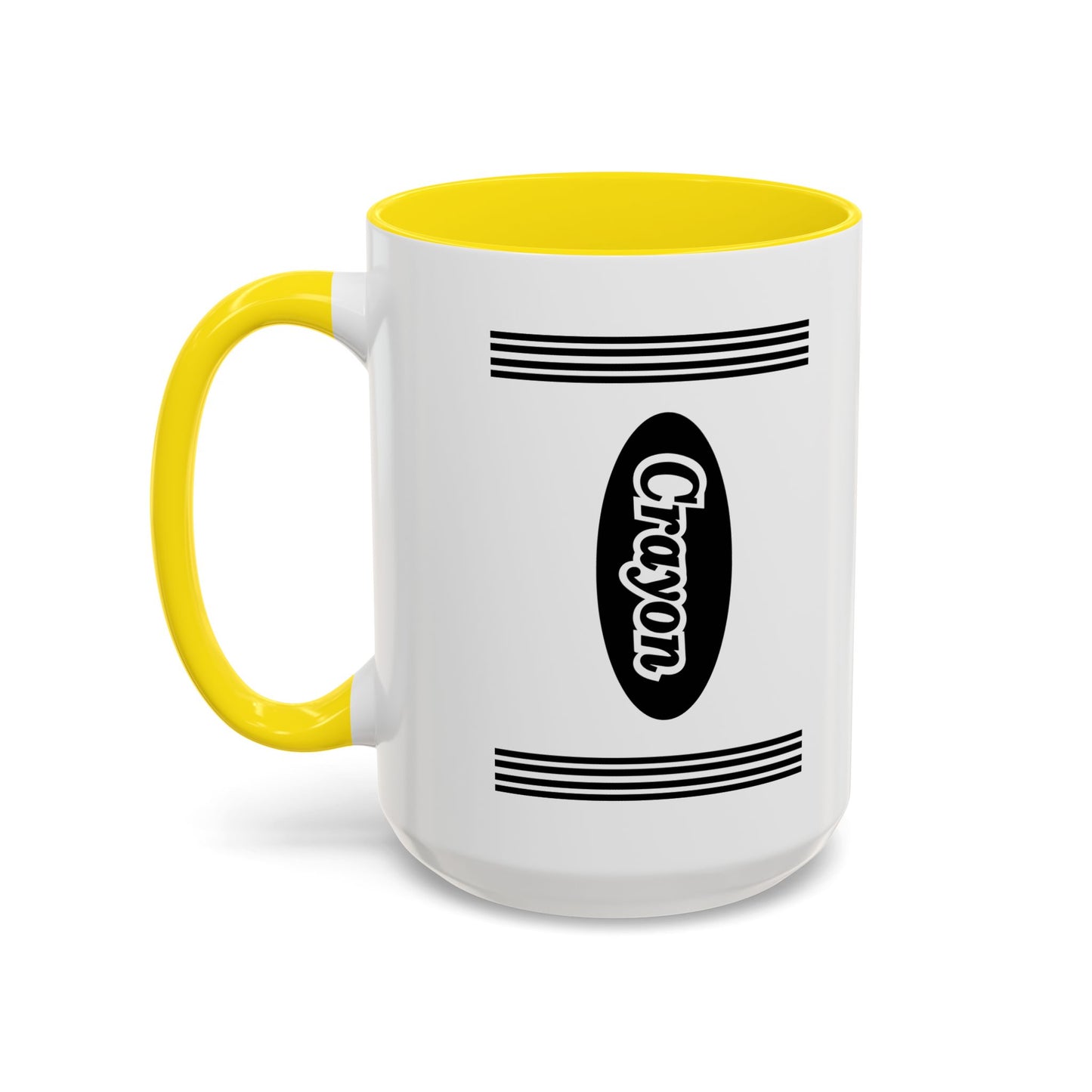 CRAYON Accent BiColor Funny Sarcastic Mug