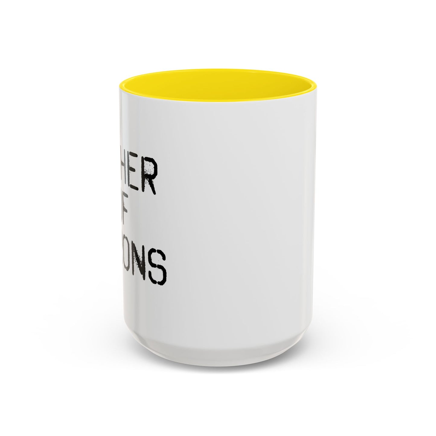 FATHER OF MORONS Accent BiColor Funny Sarcastic Mug