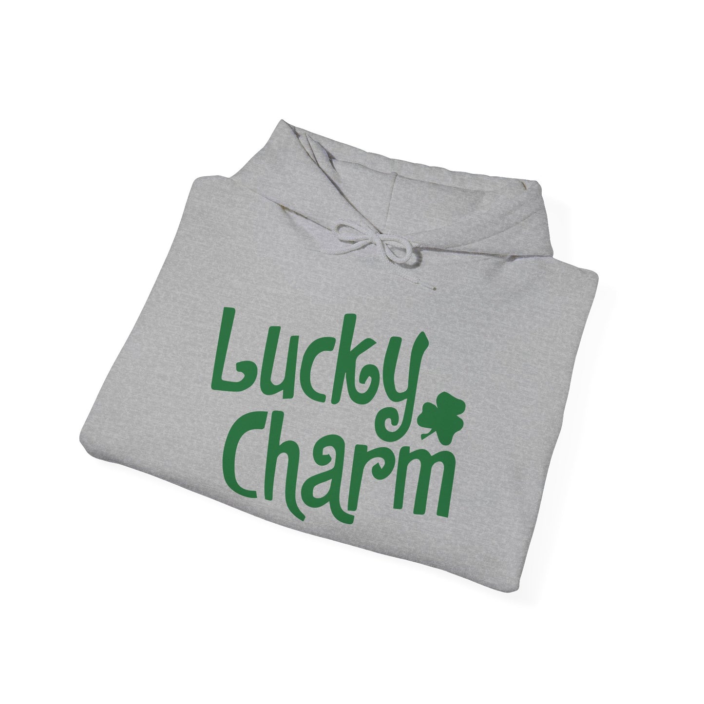 LUCKY CHARM - Premium Unisex Funny Sarcastic Black Hoodie Sweatshirt