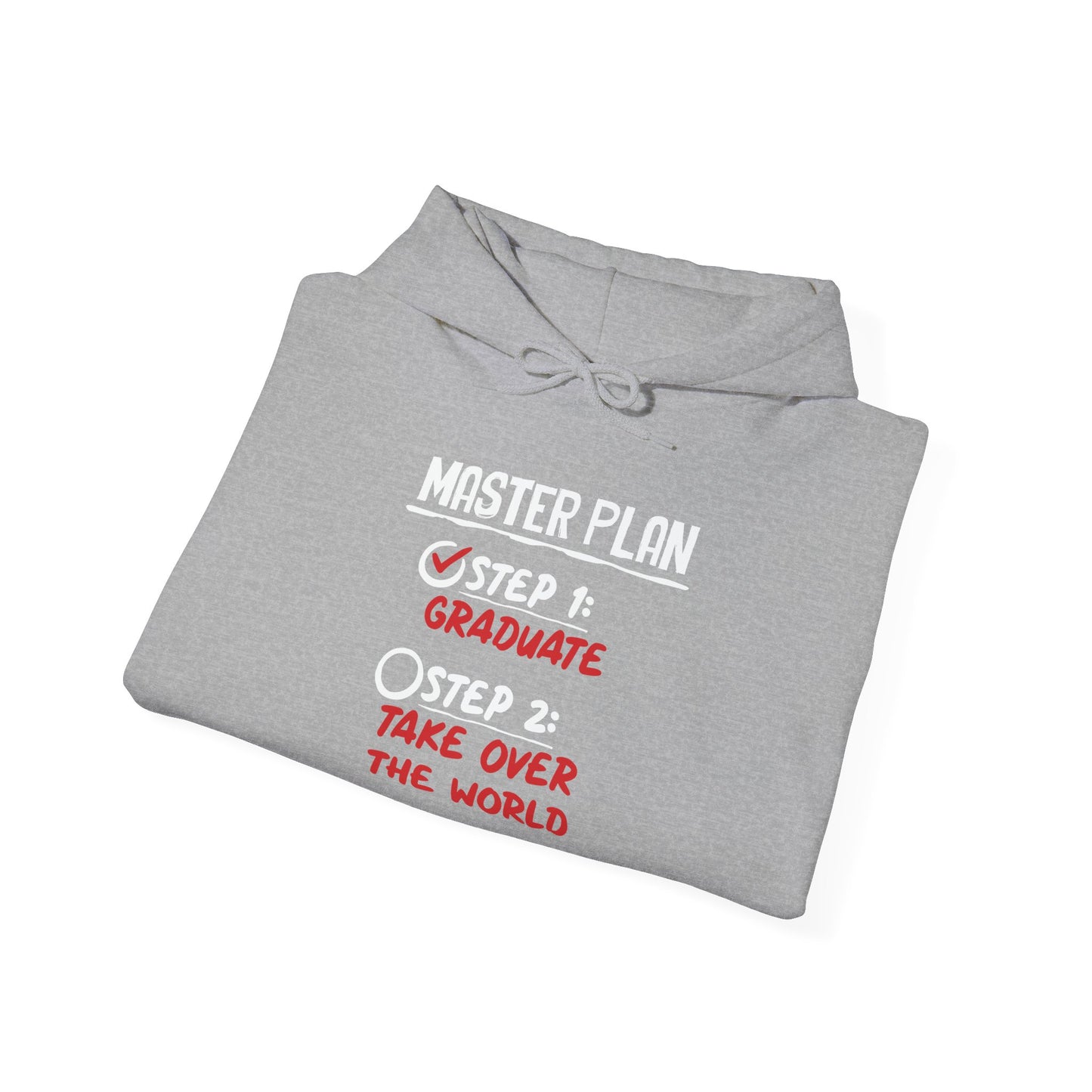 MASTER PLAN - Premium Unisex Funny Sarcastic Black Hoodie Sweatshirt