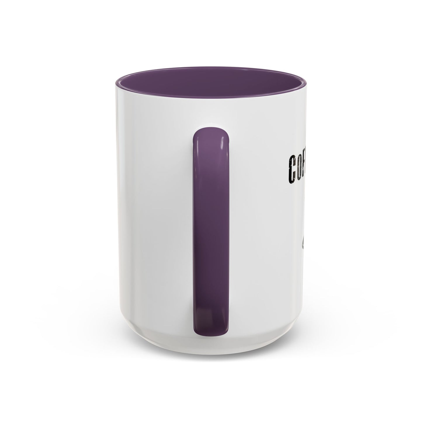 COFFEE SLUT Accent BiColor Funny Sarcastic Mug