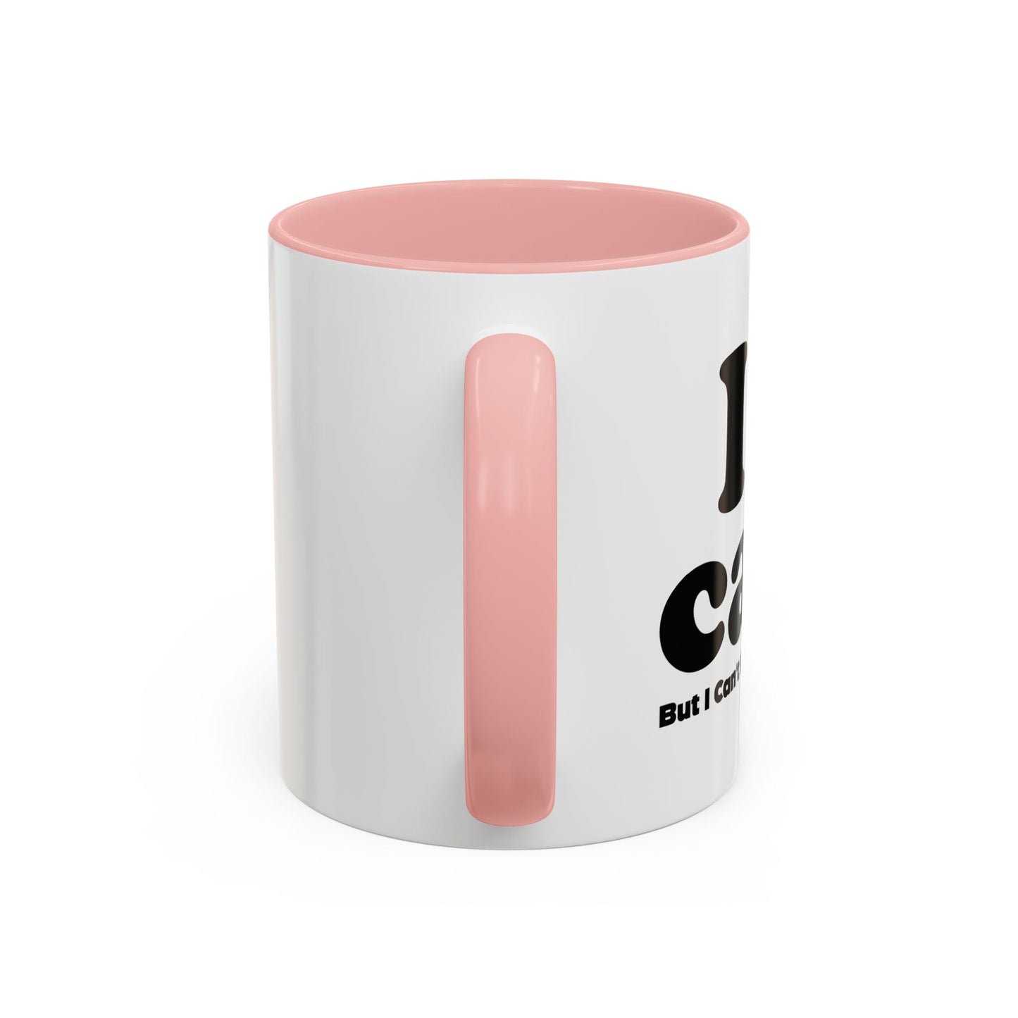 I LOVE CATS, BUT I CAN'T EAT A WHOLE ONE Accent BiColor Funny Sarcastic Mug