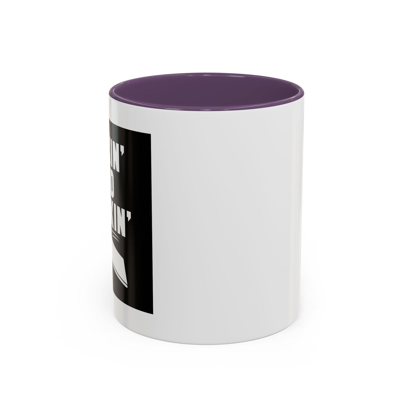 SINKIN' AND DRINKING Accent BiColor Funny Sarcastic Mug