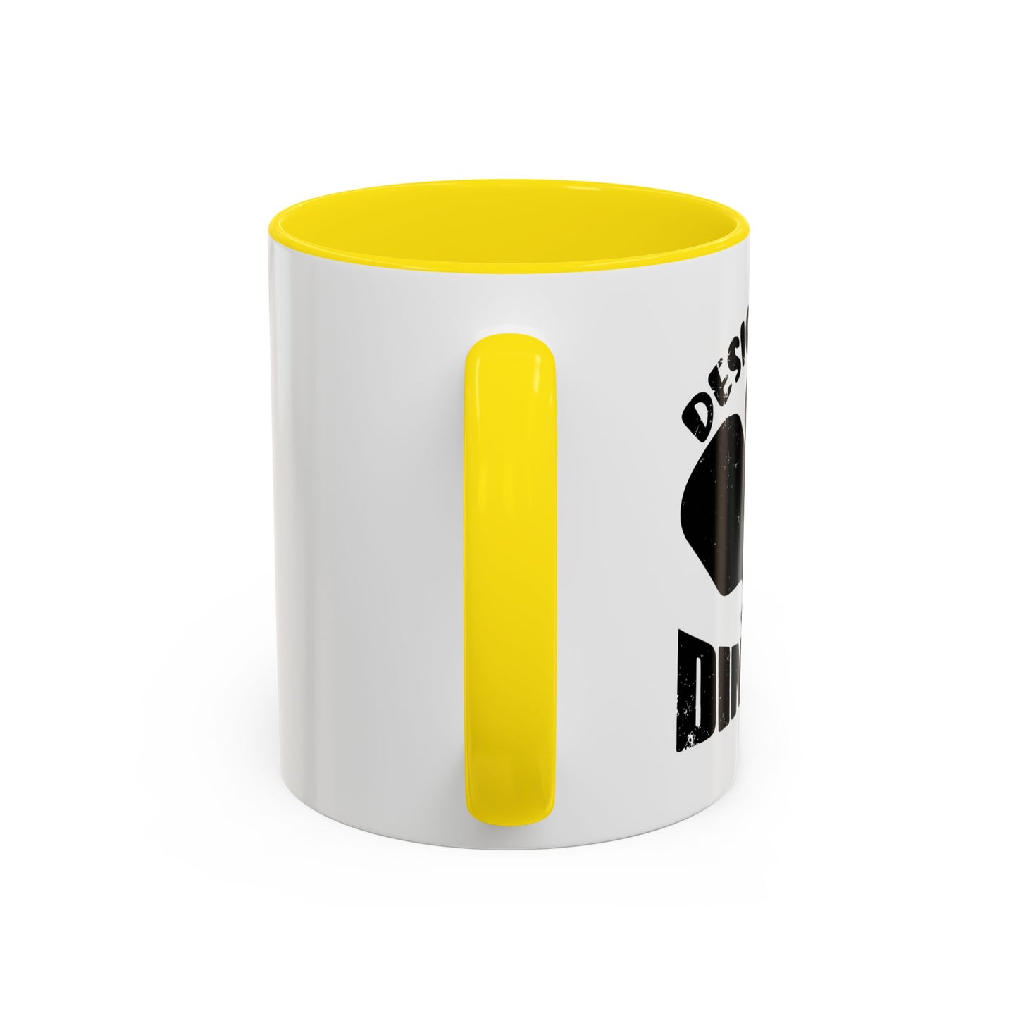 DESIGNATED DRINKER Accent BiColor Funny Sarcastic Mug