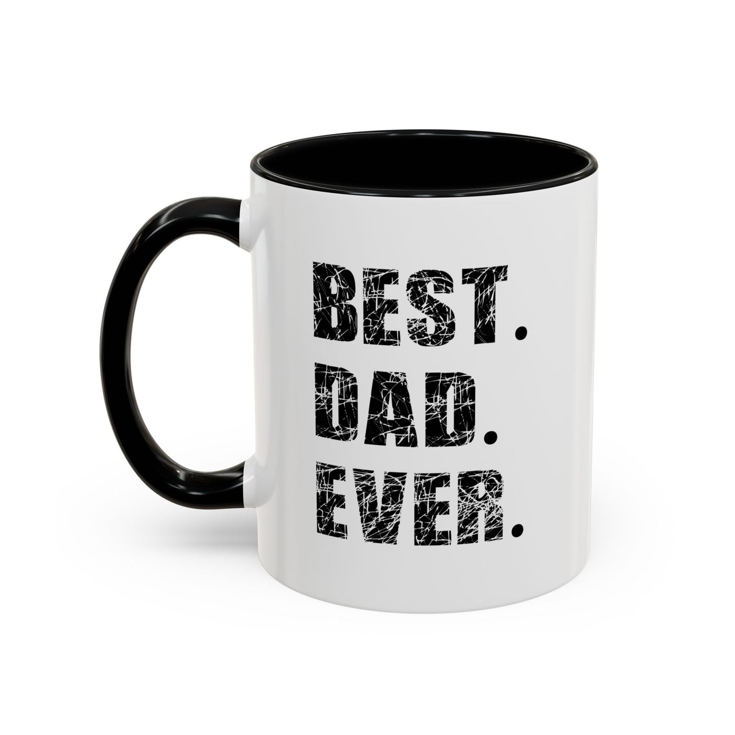 BEST DAD EVER Accent BiColor Mug