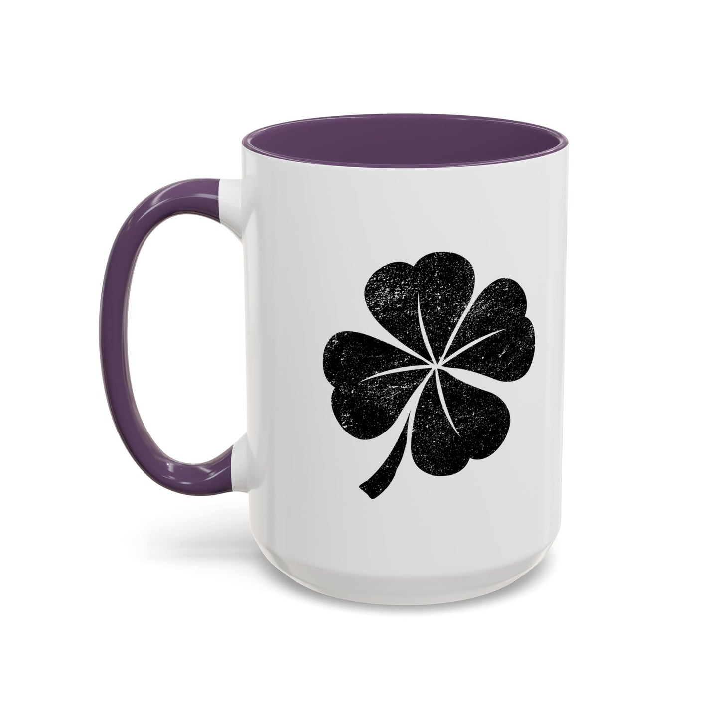 LEAF CLOVER Accent BiColor Funny Sarcastic Mug