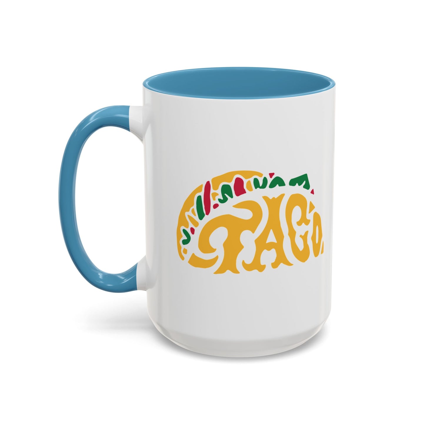 TACO Accent BiColor Funny Sarcastic Mug