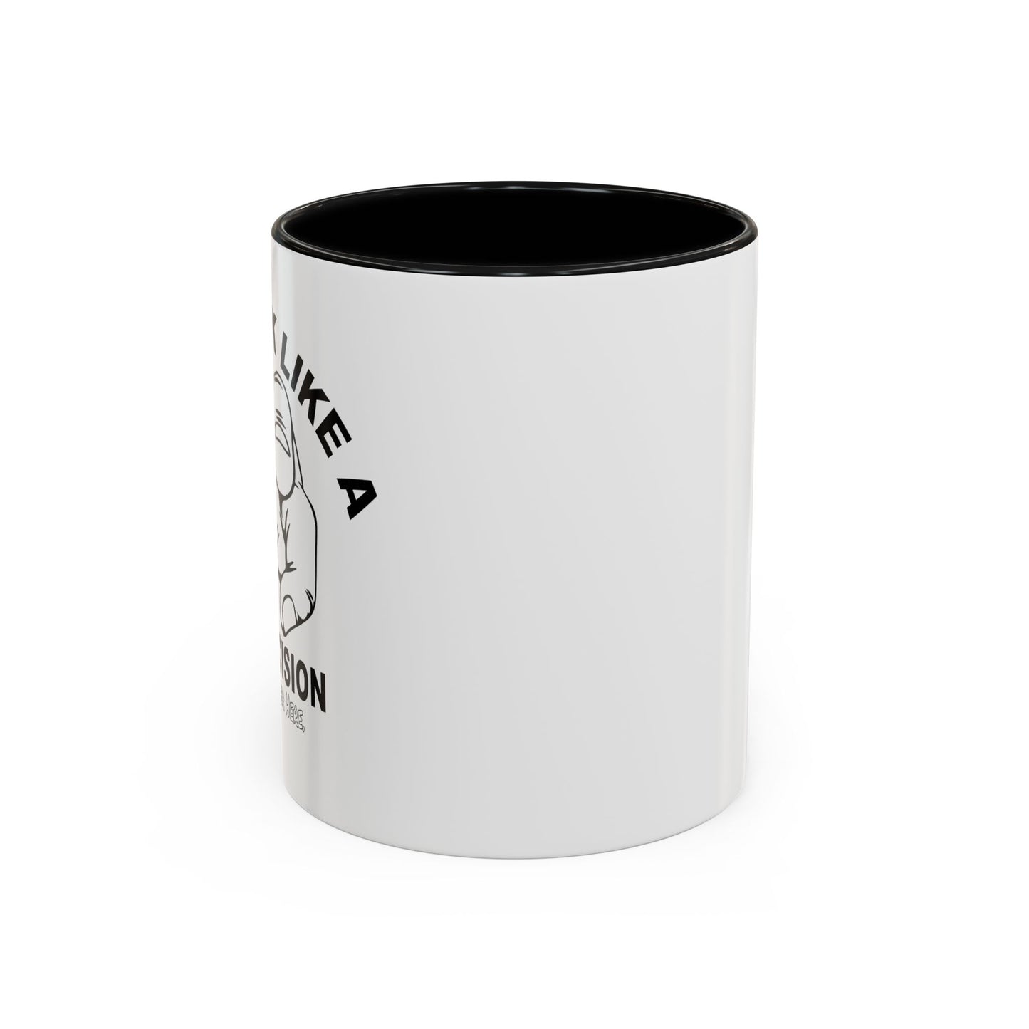 YOU LOOK LIKE A BAD DECISION Accent BiColor Funny Sarcastic Mug