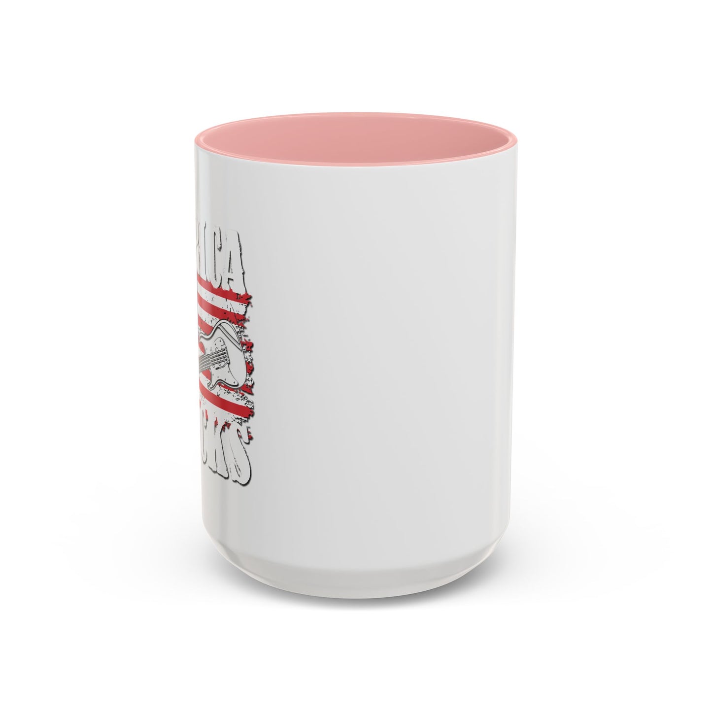 MERICA ROCKS Accent BiColor  Mug