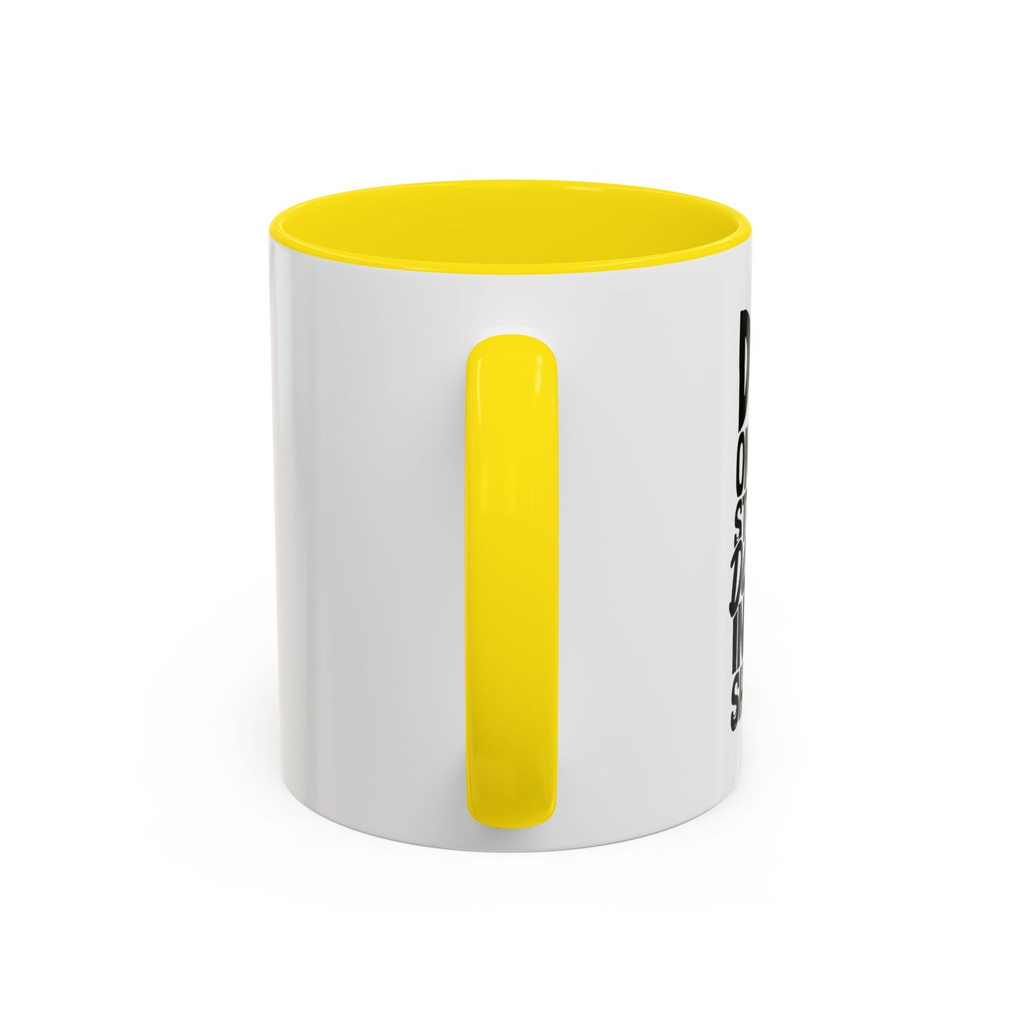 DAD ON THE STREETS, DADDY IN THE SHEETS Accent BiColor Funny Sarcastic Mug