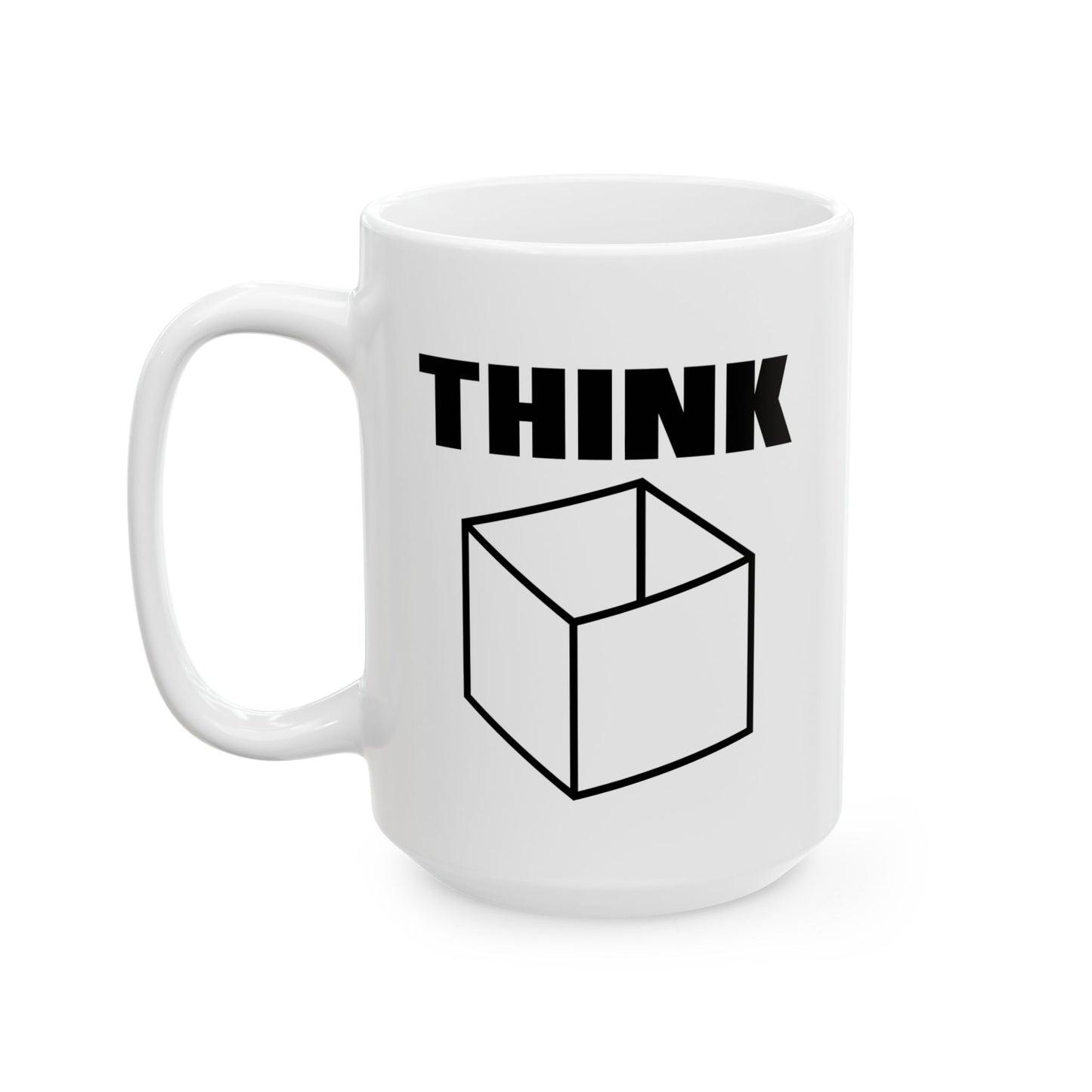 THINK FUNNY SARCASTIC MUG