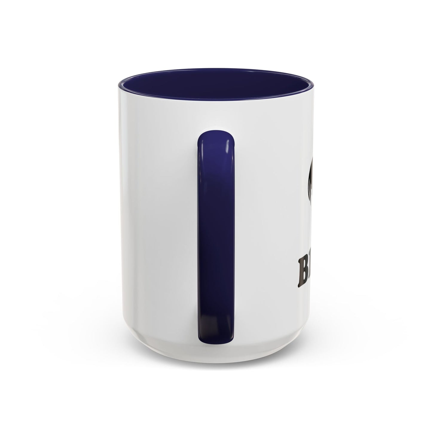 COCK BLOCK Accent BiColor Funny Sarcastic Mug