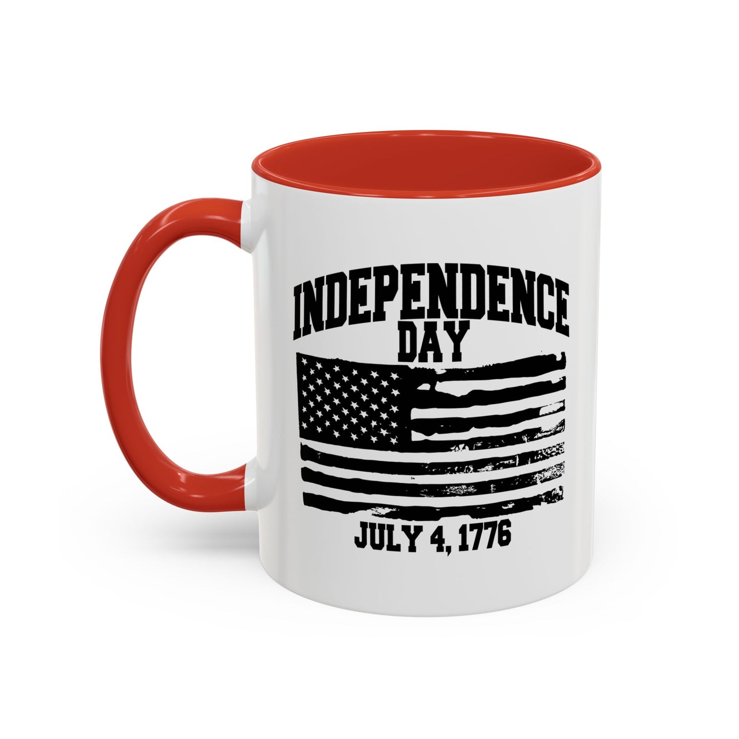 INDEPENDENCE DAY 1776 Accent BiColor Mug