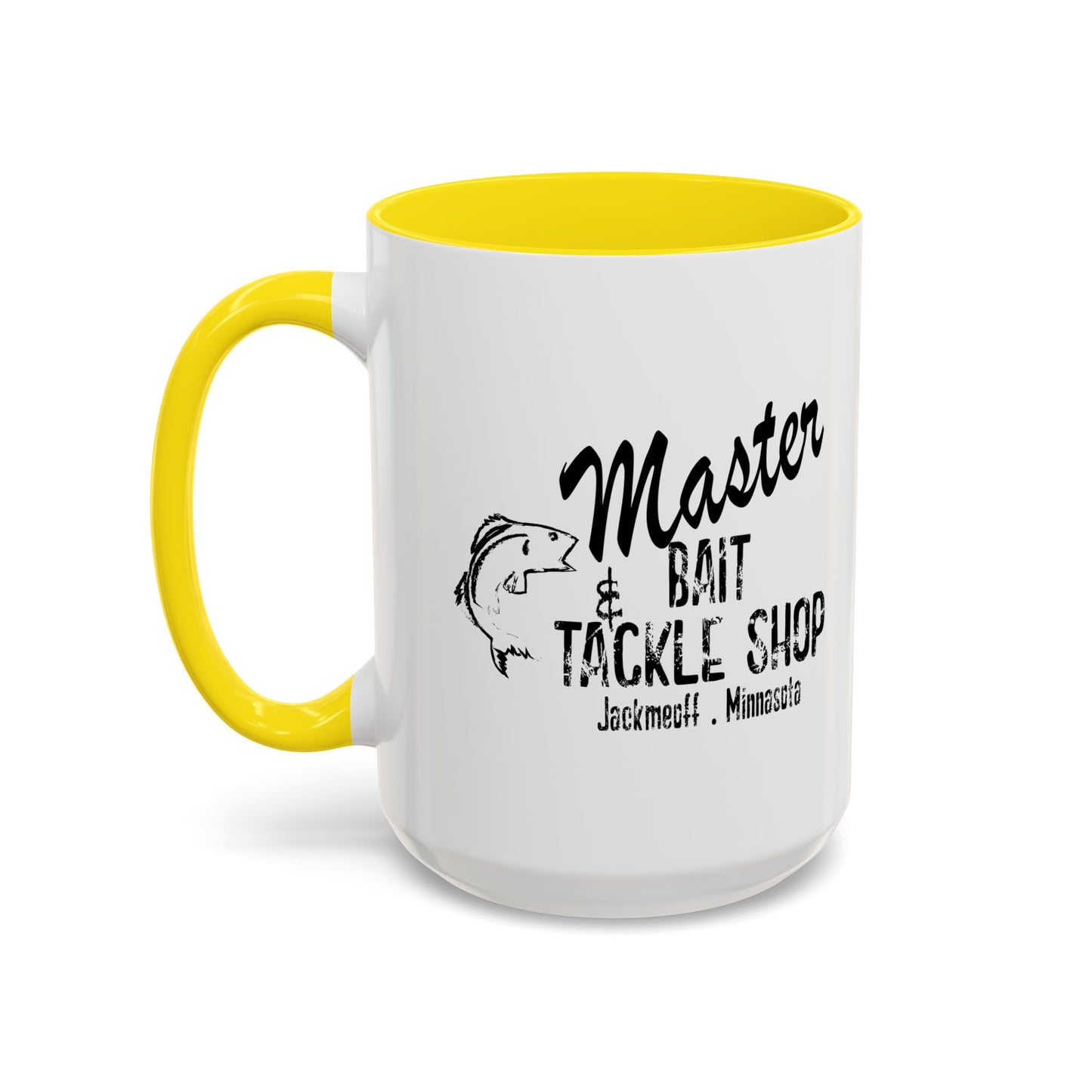 MASTERBAIT Accent BiColor Funny Sarcastic Mug