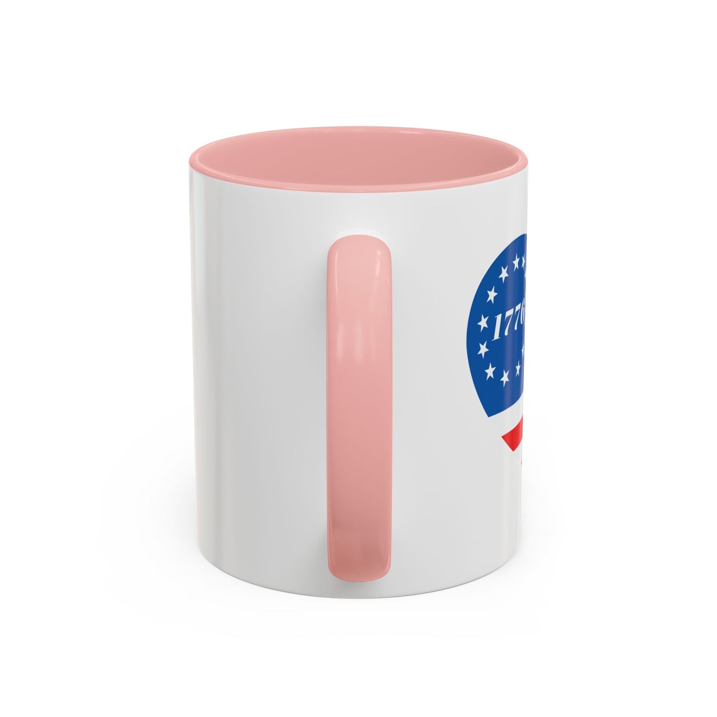 BETSY HEART FLAG 1776 Accent BiColor Funny Sarcastic Mug