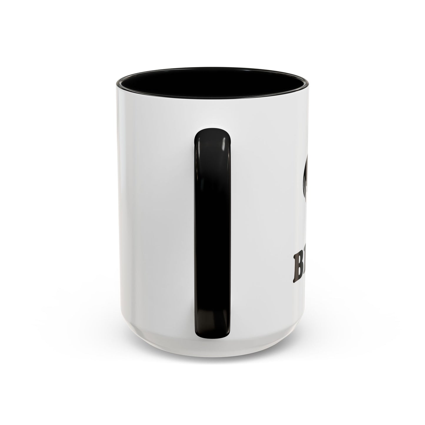 COCK BLOCK Accent BiColor Funny Sarcastic Mug