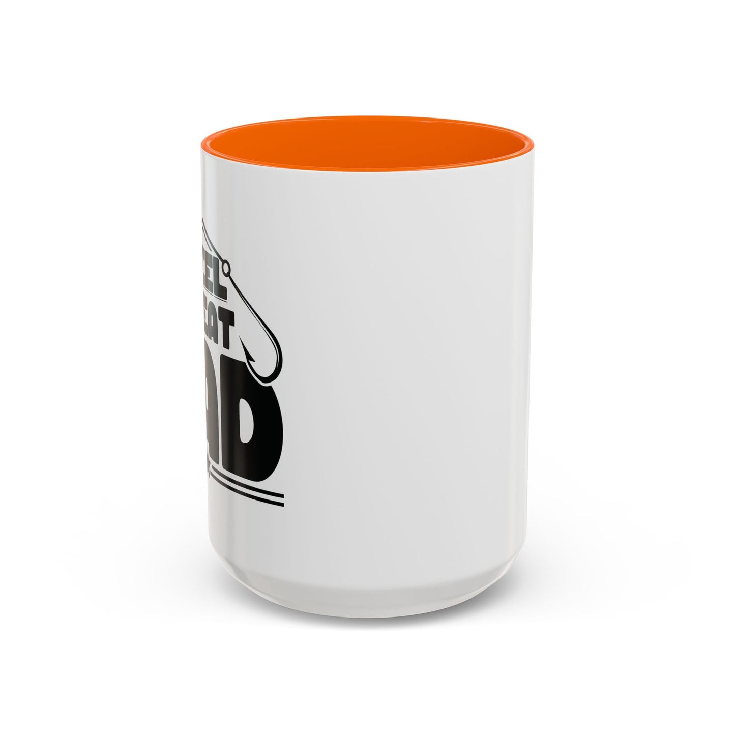 REEL GREAT DAD Accent BiColor Mug