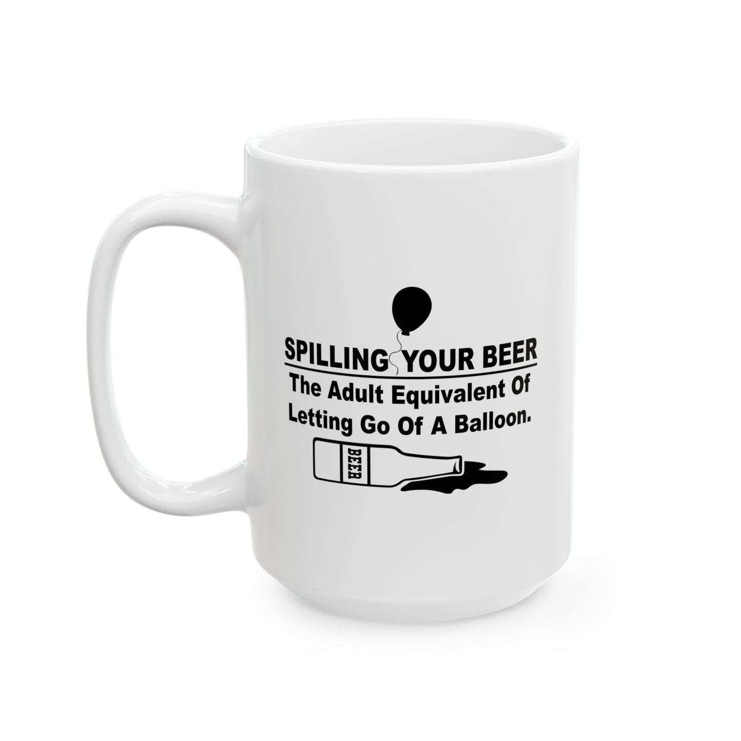 LETTING GO OF A BALLOON FUNNY SARCASTIC MUGS