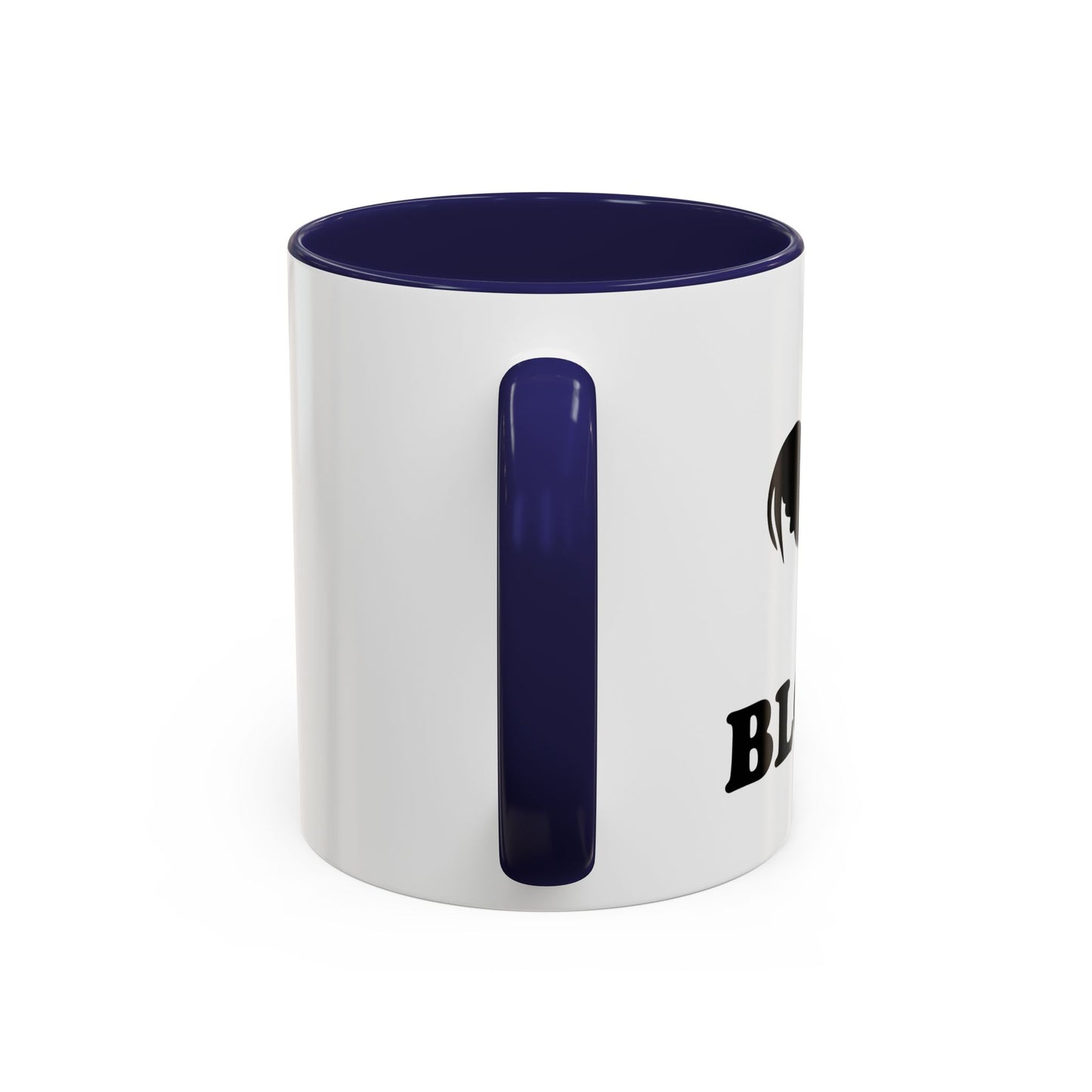 COCK BLOCK Accent BiColor Funny Sarcastic Mug