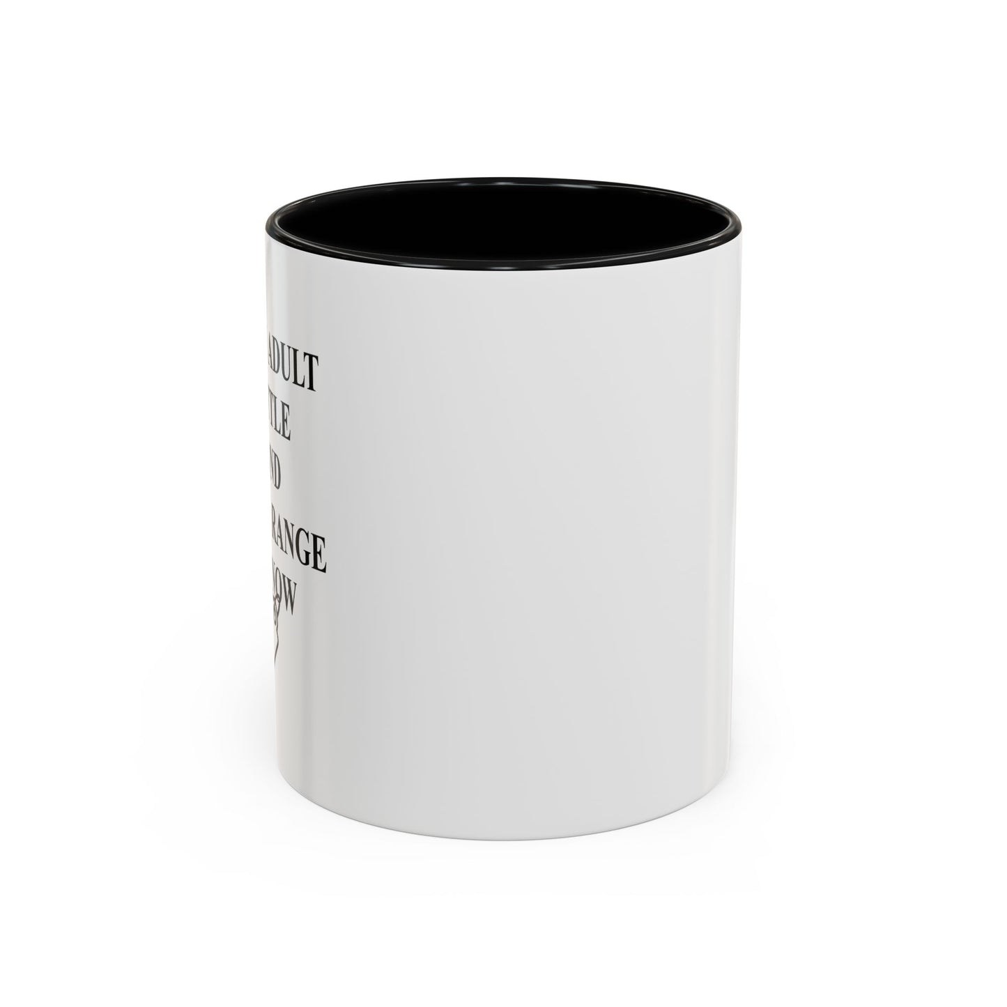 BEYONG MY PRICE RANGE Accent BiColor Funny Sarcastic Mug