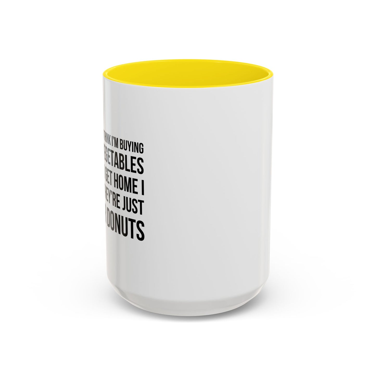 I HATE IT WHEN I THINK I’M BUYING ORGANIC VEGETABLES Accent BiColor Funny Sarcastic Mug