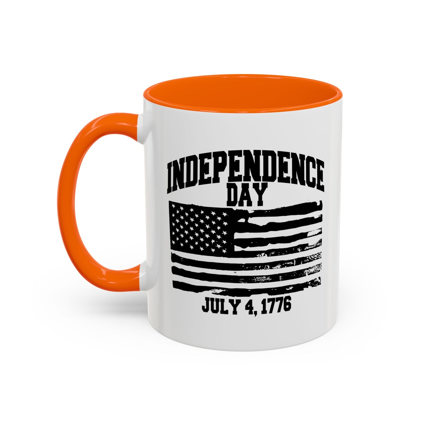 INDEPENDENCE DAY 1776 Accent BiColor Mug