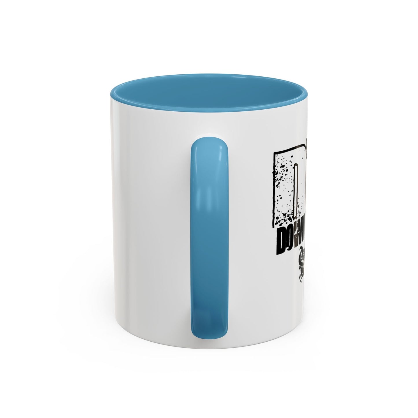 DOWN TO FLOAT Accent BiColor Funny Sarcastic Mug