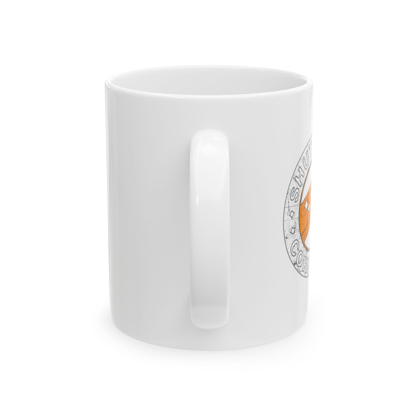 SHUT YOUR CORNHOLE FUNNY SARCASTIC WHITE MUG