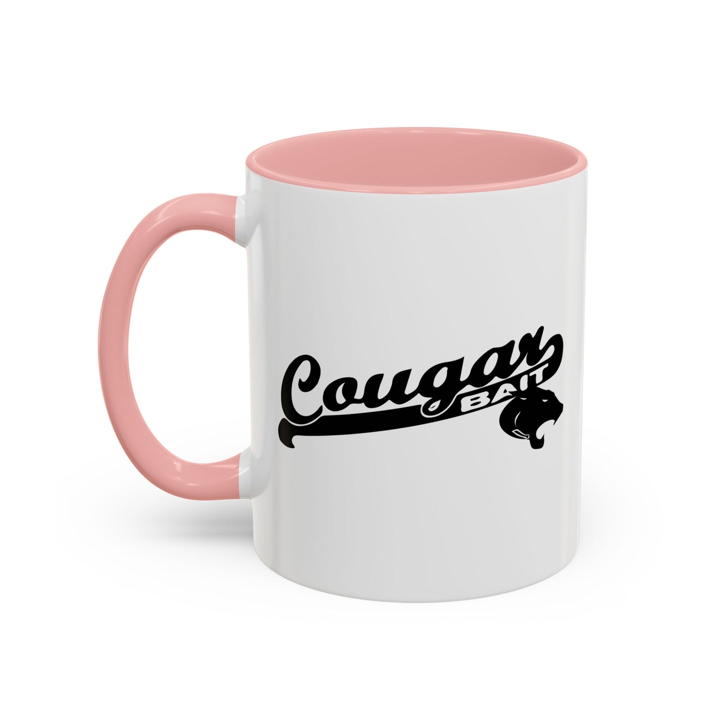 COUGAR BAIT Accent BiColor Funny Sarcastic Mug