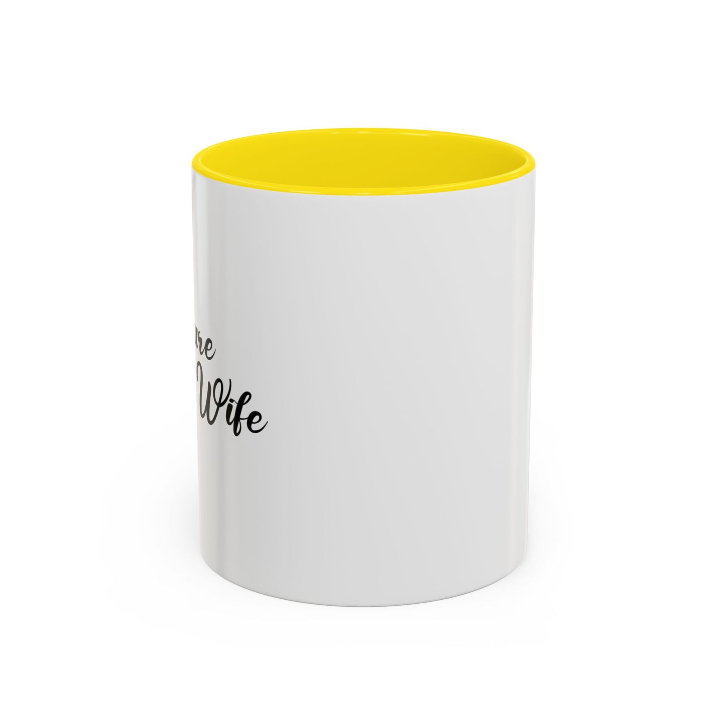 FUTURE TROPHY WIFE Accent BiColor Funny Sarcastic Mug