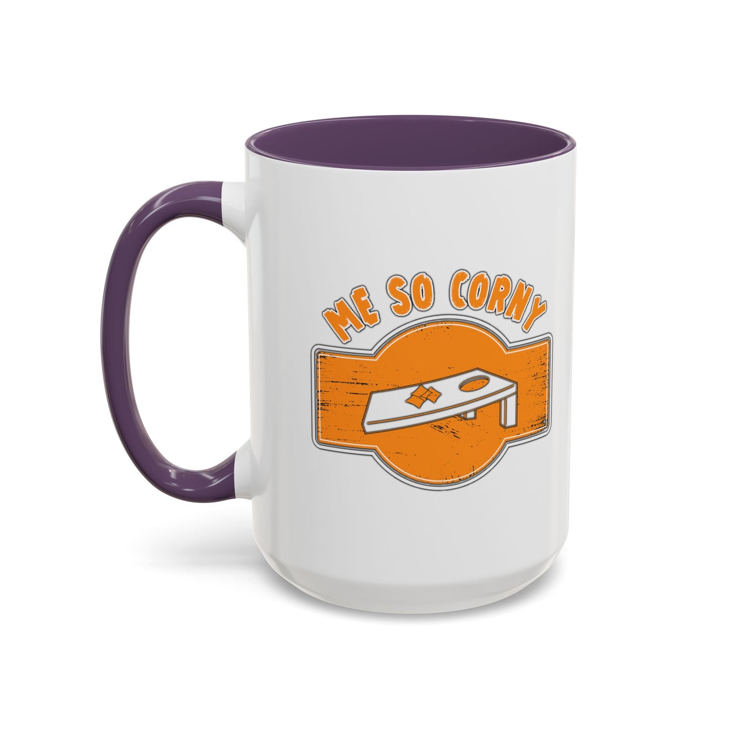 ME SO CORNY Accent BiColor Funny Sarcastic Mug