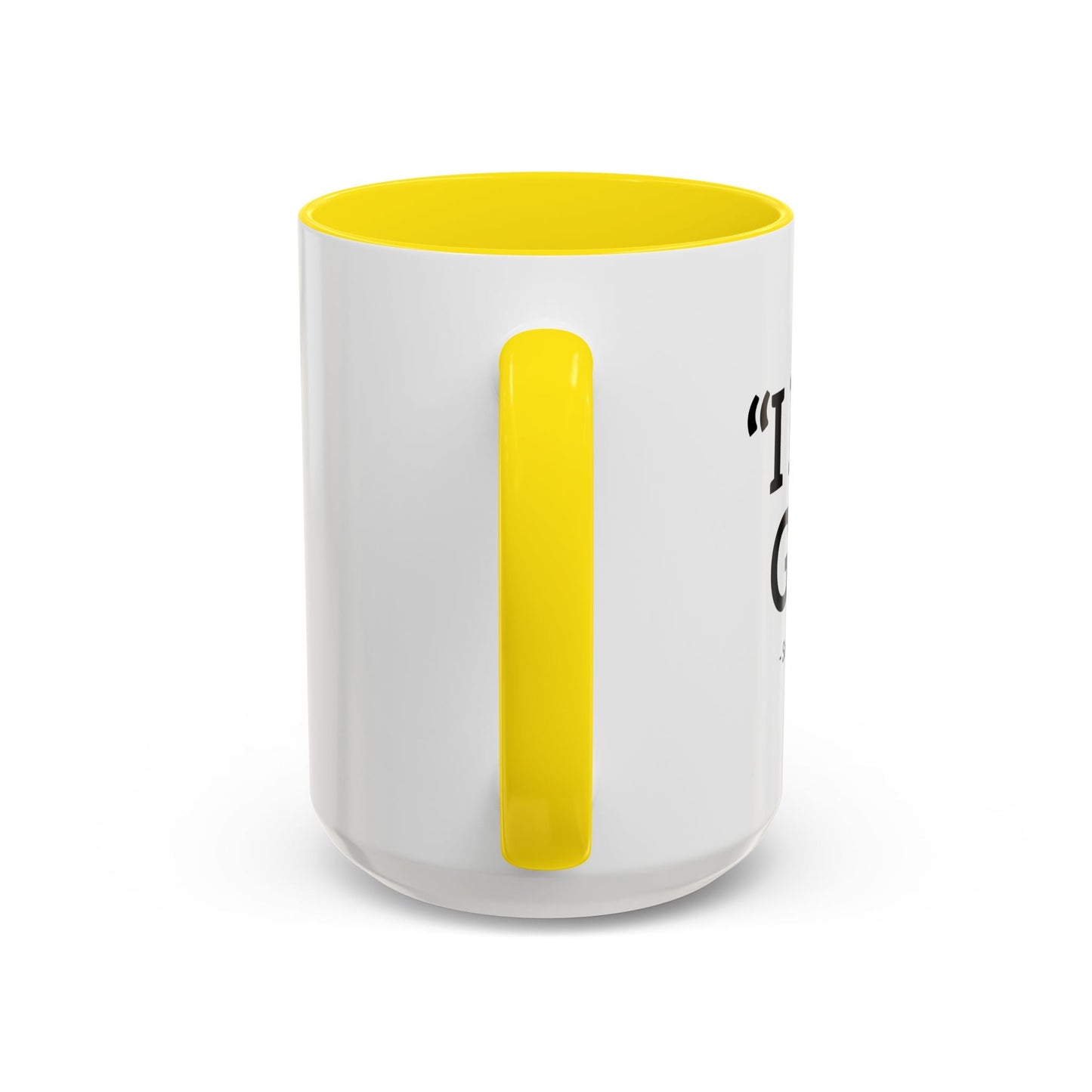 I HATE GOLF. Accent BiColor Funny Sarcastic Mug