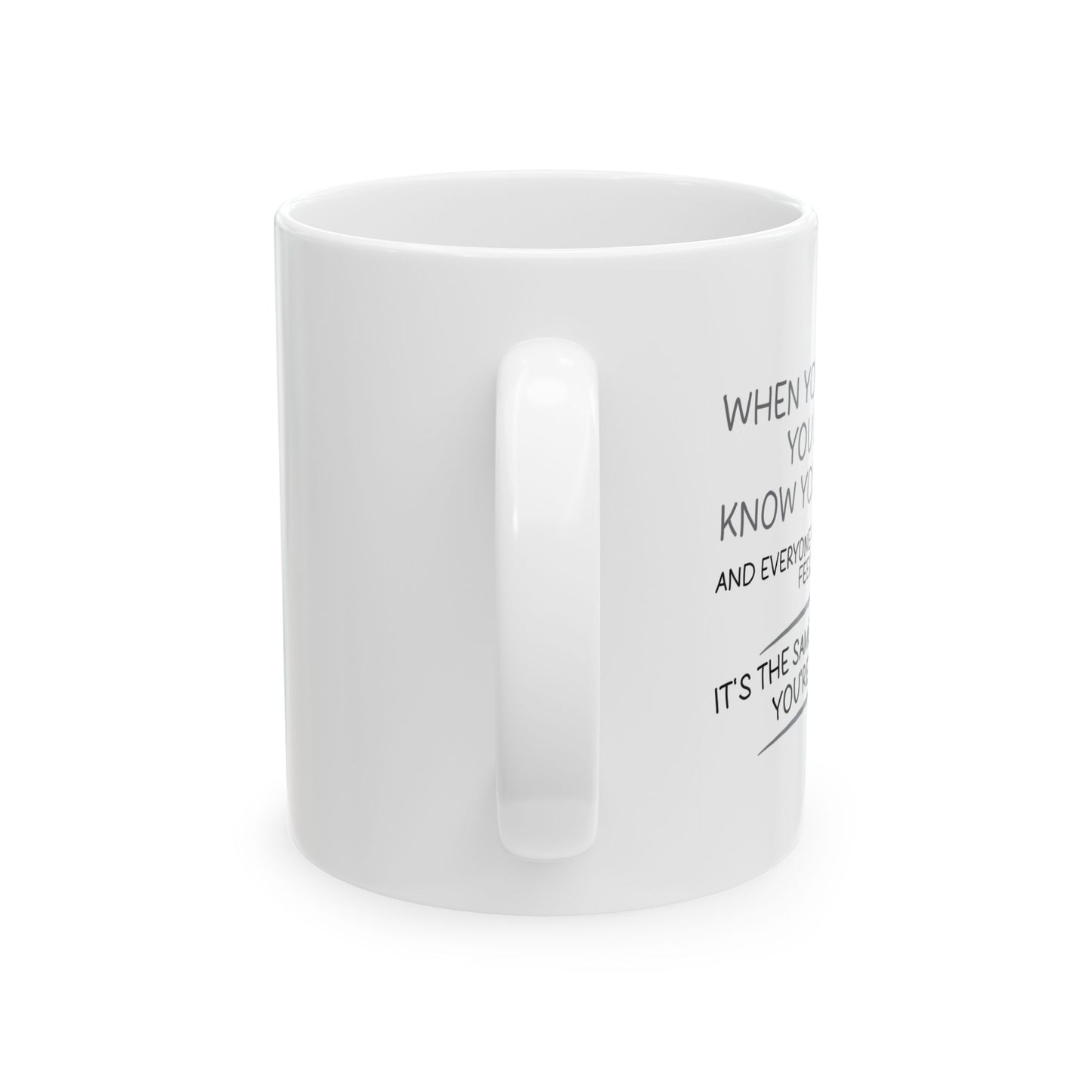 WHEN YOU'RE DEAD FUNNY SARCASTIC MUG