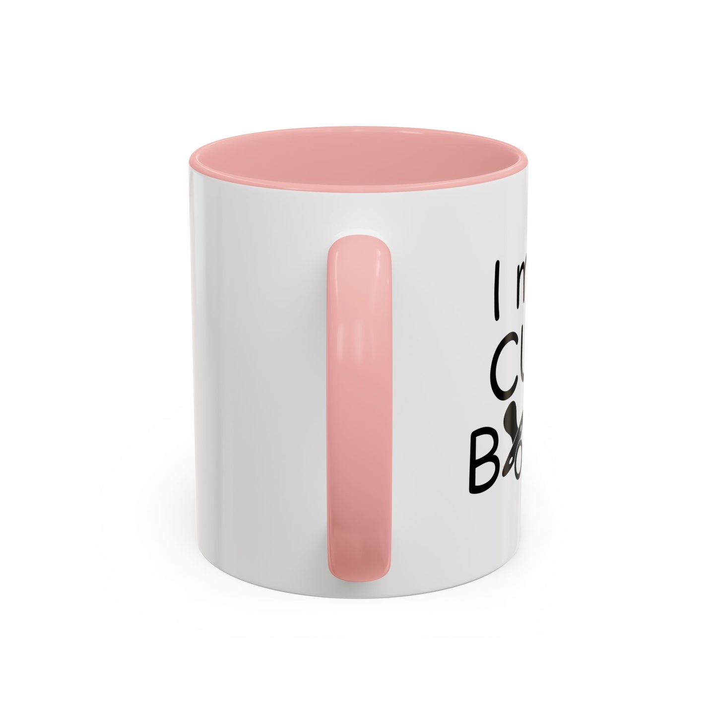 I MAKE CUTE BABIES Accent BiColor Funny Sarcastic Mug