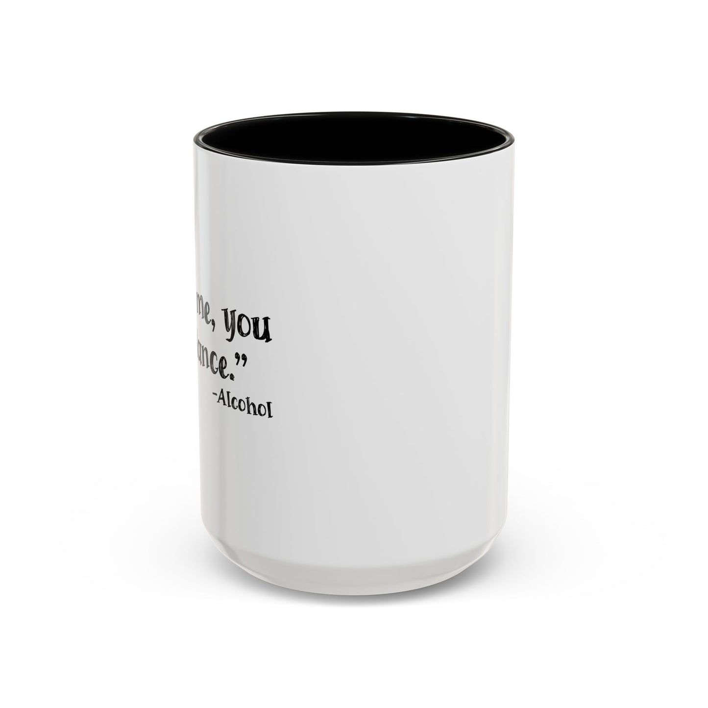 TRUST ME YOU CAN DANCE Accent BiColor Funny Sarcastic Mug