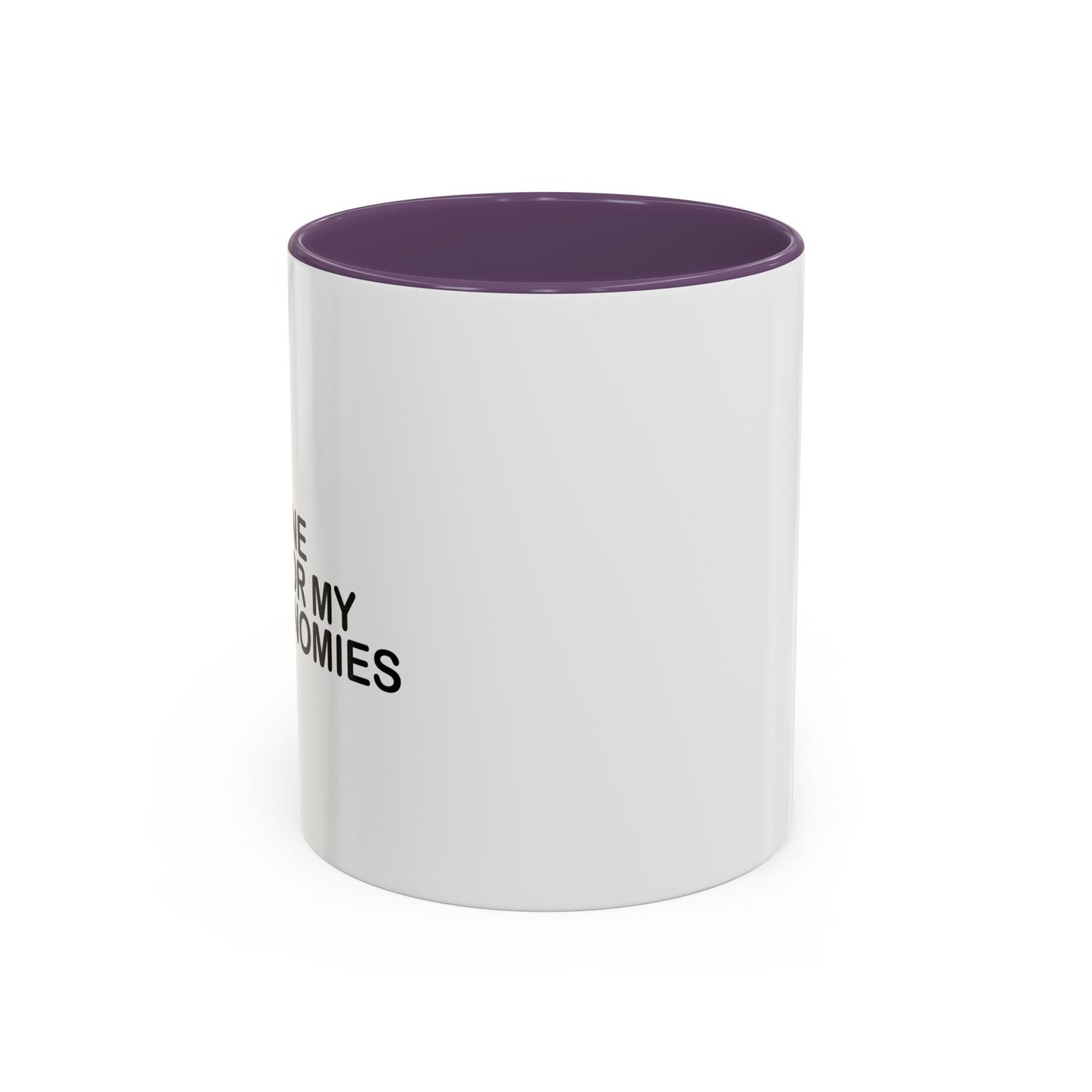 ONE FOR MY GNOMIES Accent BiColor Funny Sarcastic Mug