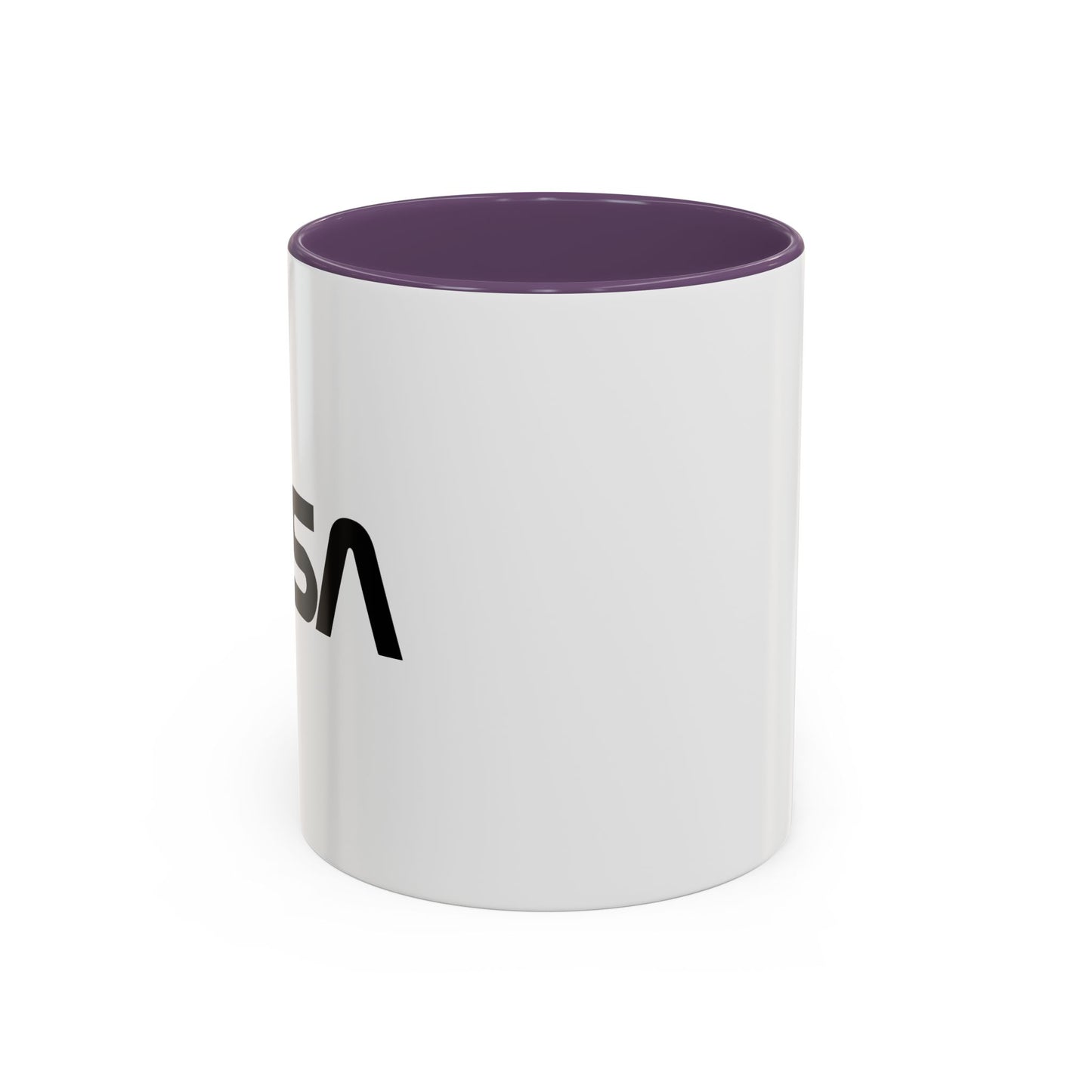 NASA LOGO Accent BiColor Mug