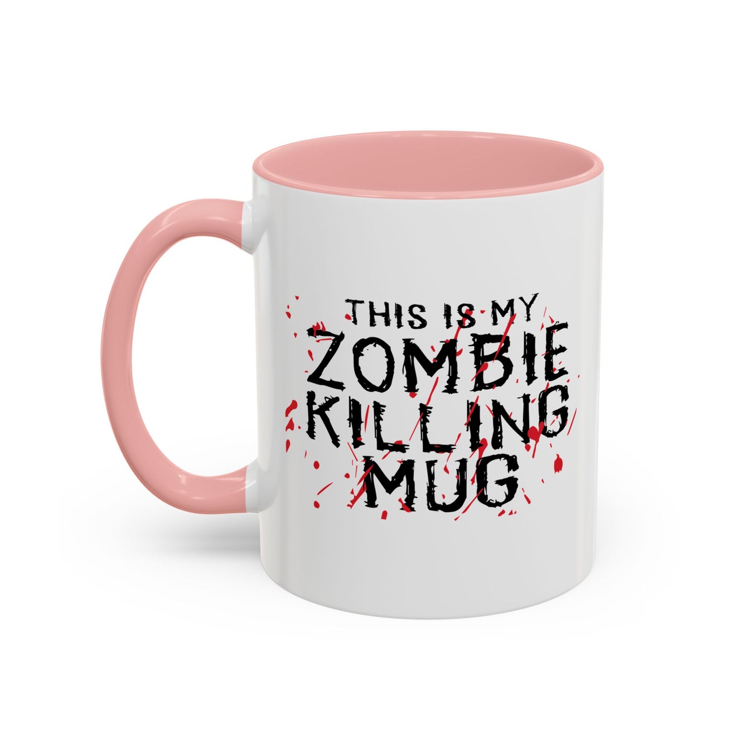 THIS IS MY ZOMBIE KILLING Accent BiColor Mug