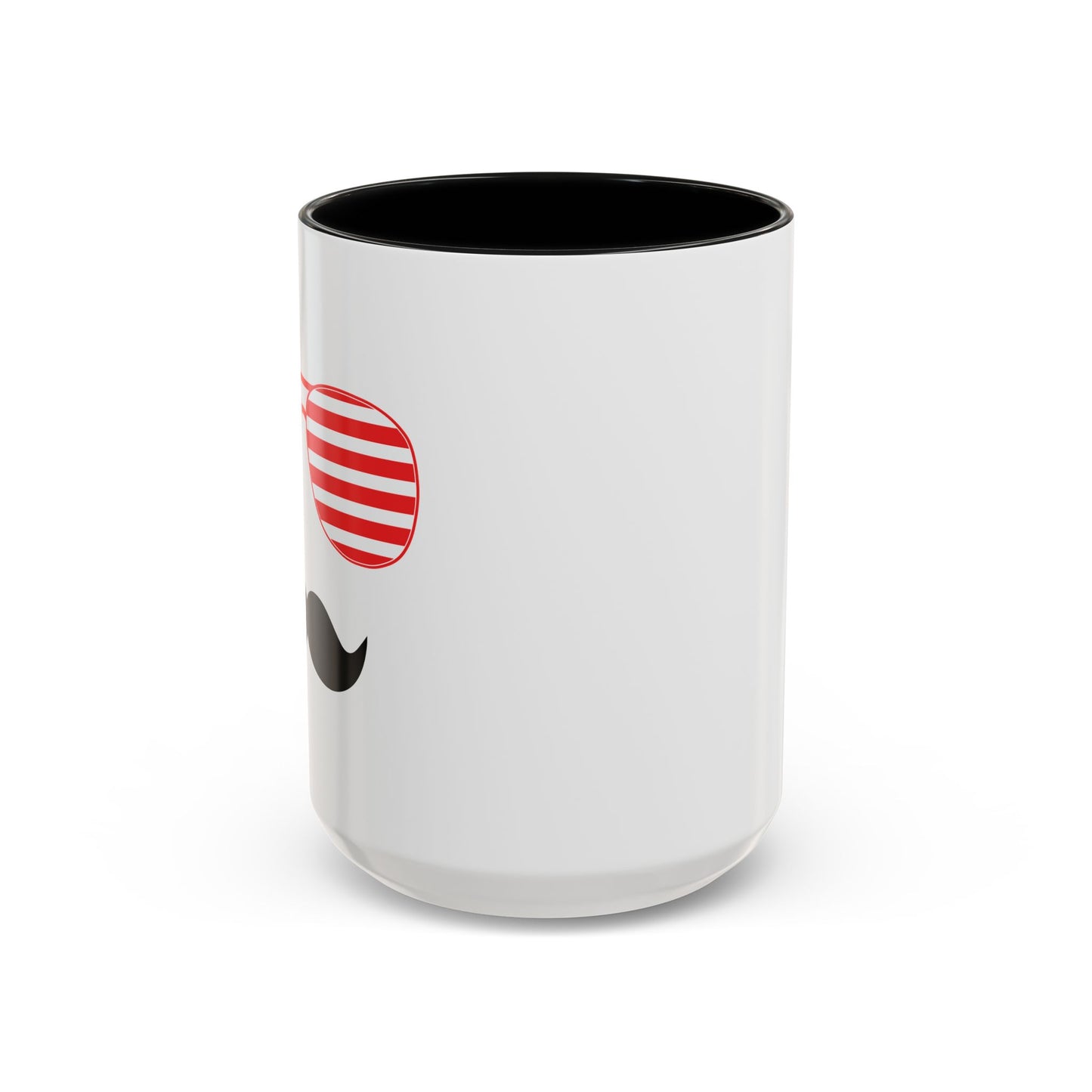 4TH OF JULY SUNGLASSES Accent BiColor Funny Sarcastic Mug