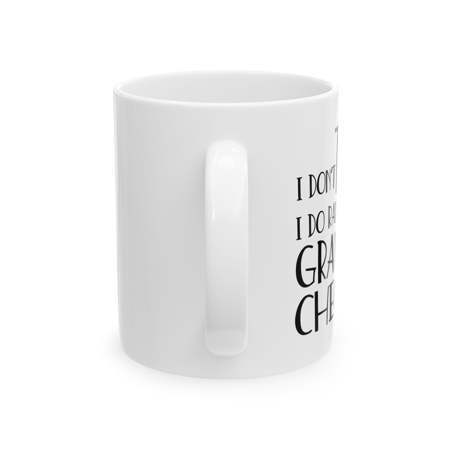 I Don't Trip I Do Random Gravity Checks Funny Sarcastic White Mug