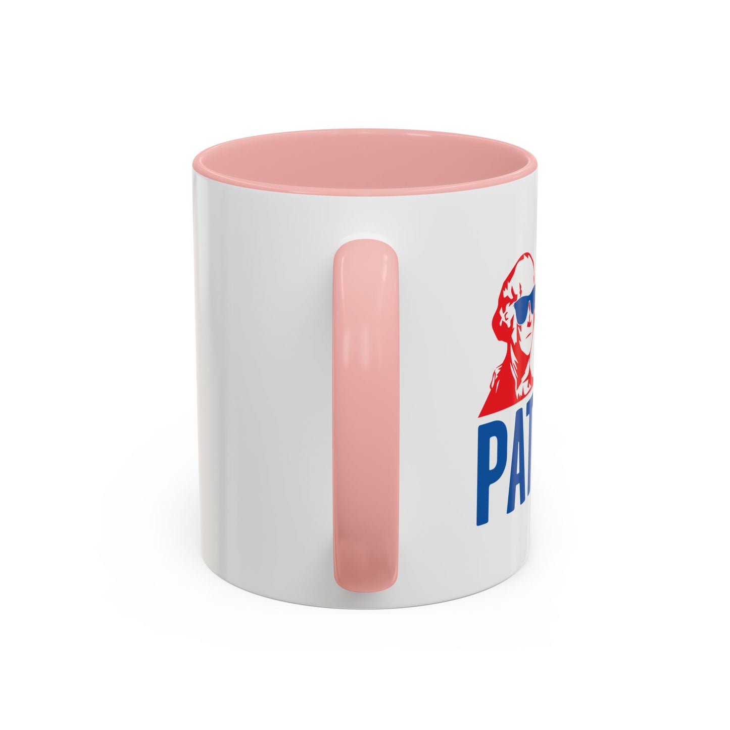 PARTY LIKE A PATRIOT Accent BiColor Funny Sarcastic Mug