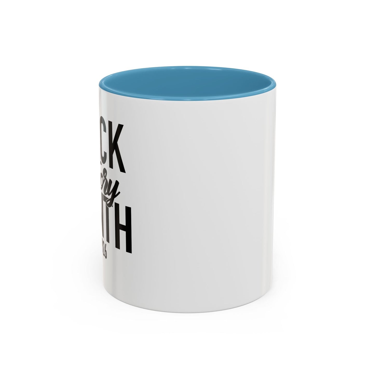 BLACK HISTORY MONTH Accent BiColor Funny Sarcastic Mug