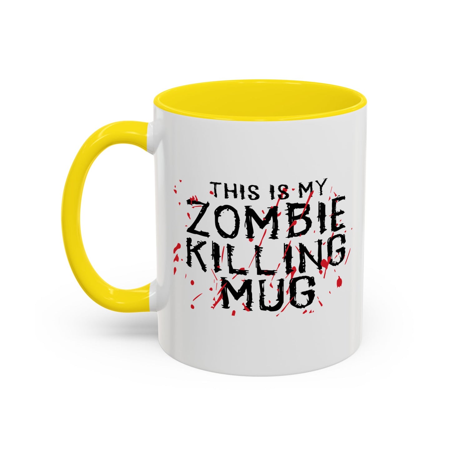 THIS IS MY ZOMBIE KILLING Accent BiColor Mug