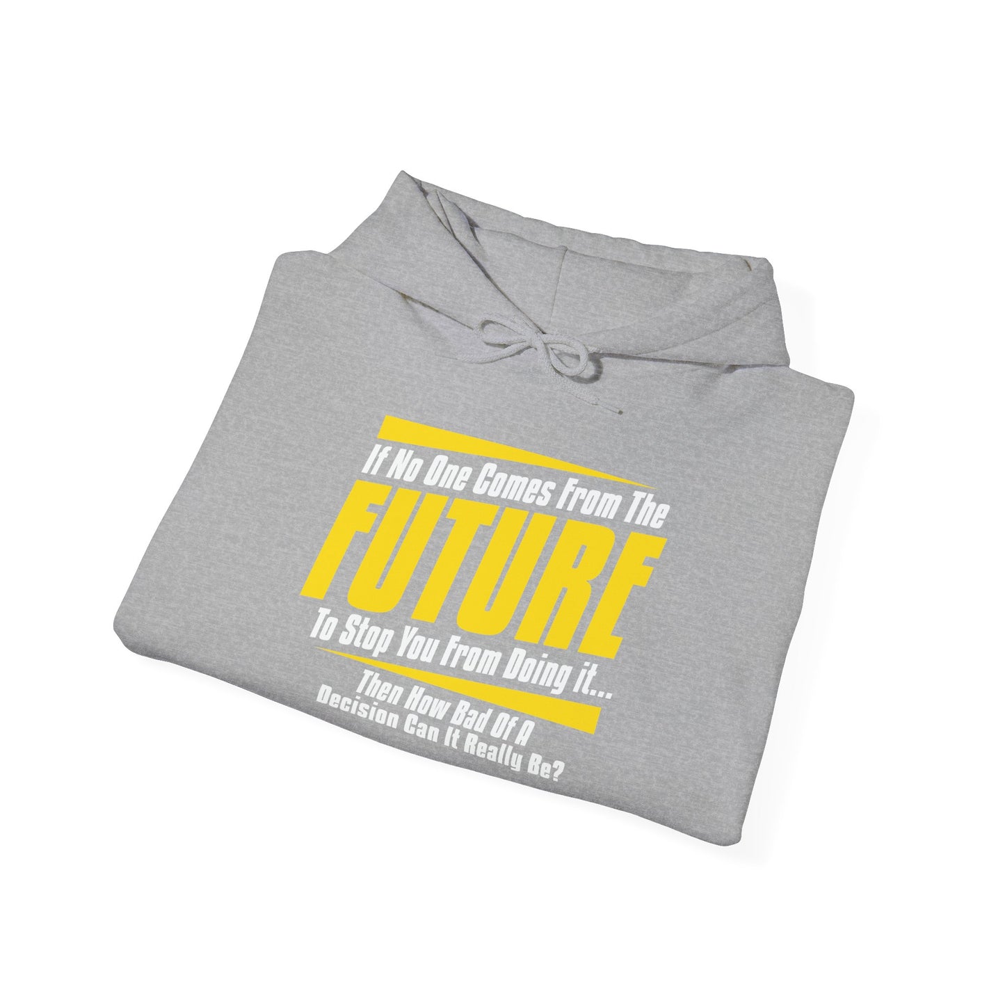 HOW BAD OF A DECISION CAN IT REALLY BE - Premium Unisex Funny Sarcastic Black Hoodie Sweatshirt