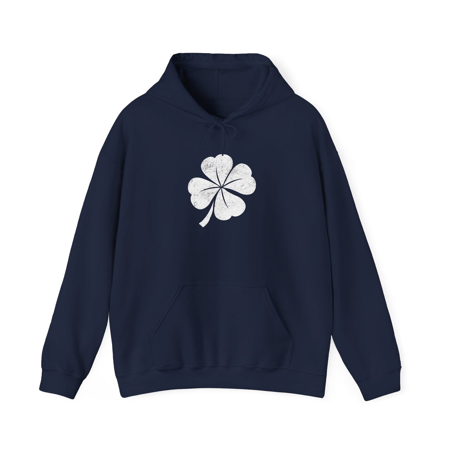 LEAF CLOVER - Premium Unisex Funny Sarcastic Black Hoodie Sweatshirt